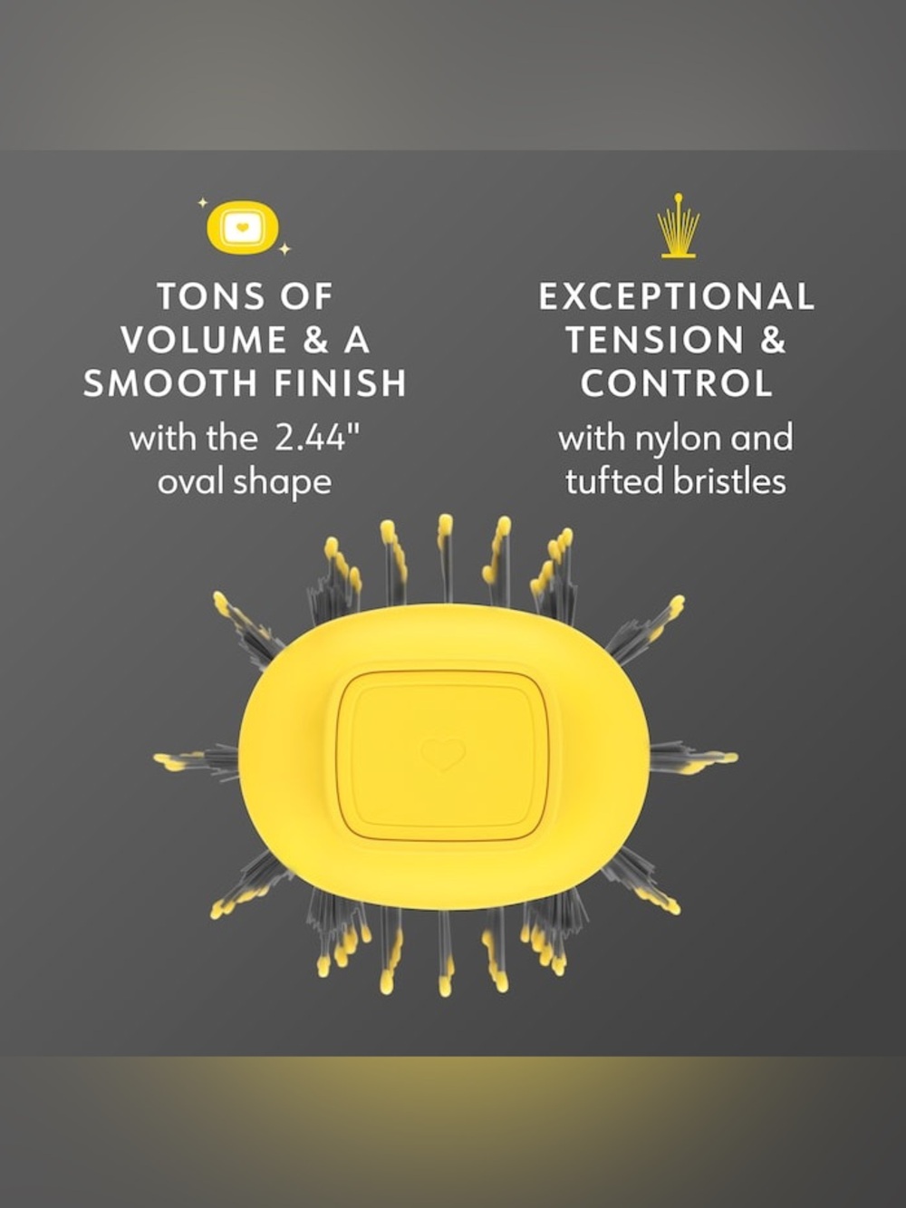 Drybar Double Shot Blow-Dryer Brush with Yellow Accents - Picture 5 of 15